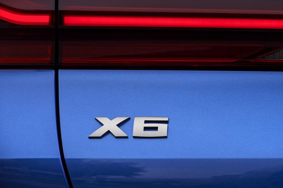 Логотип BMW X6 M50i (G06) 2019 года  (WW) (фото 140 из 180)